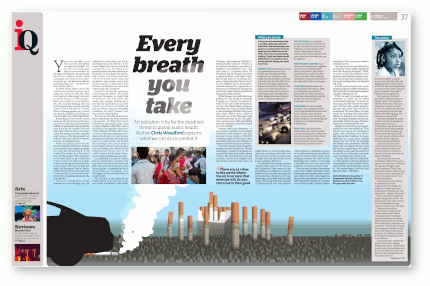 Every breath you take article from iNews