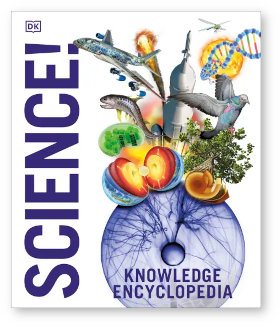 Graphic: Cover image: DK Knowledge Encyclopedia Science 2024 edition