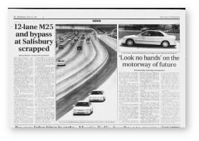 Salisbury bypass scrapped 1997