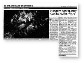 Villagers fight Teigngrace, 1997